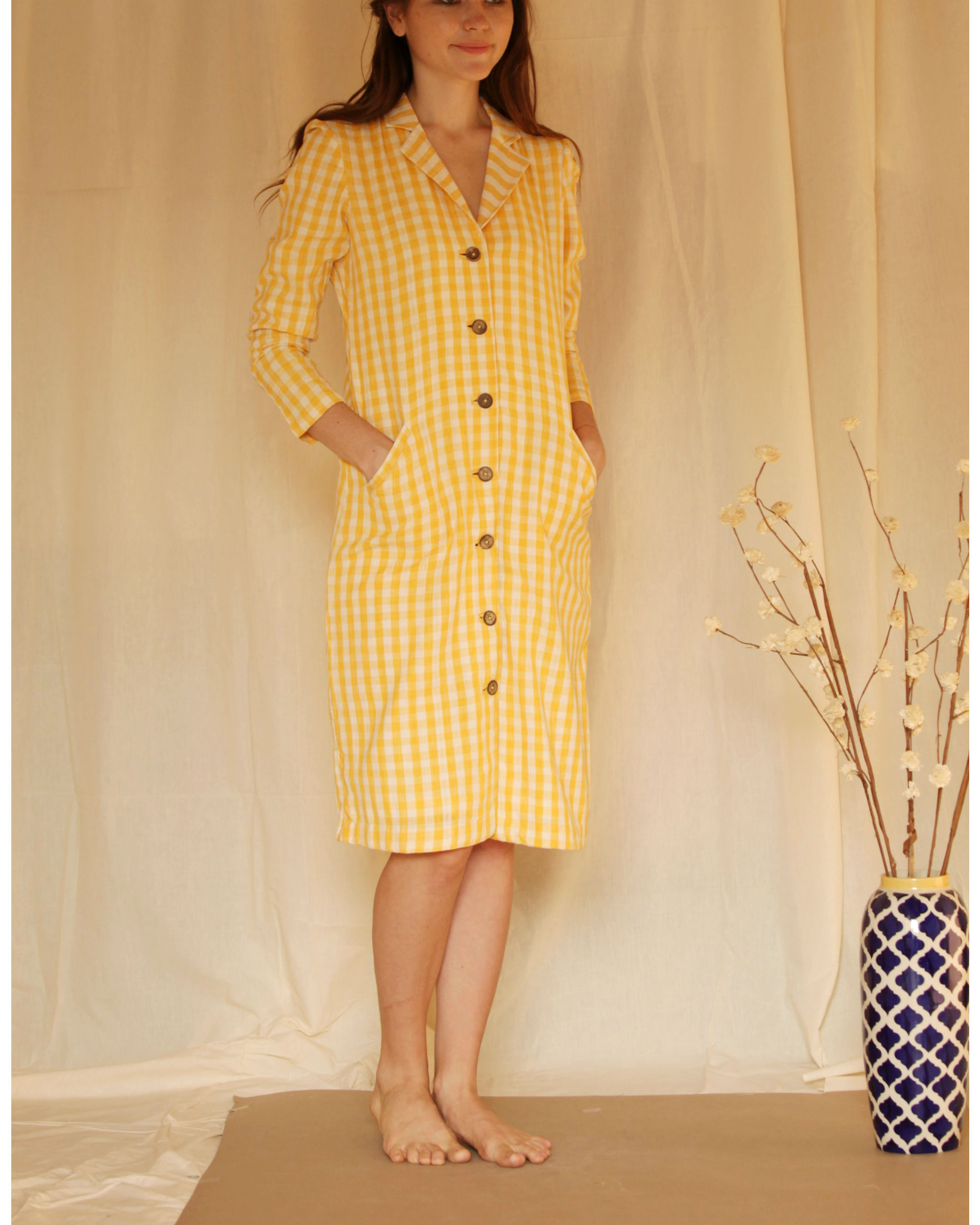 Mango jacket dress by ANS The Secret Label