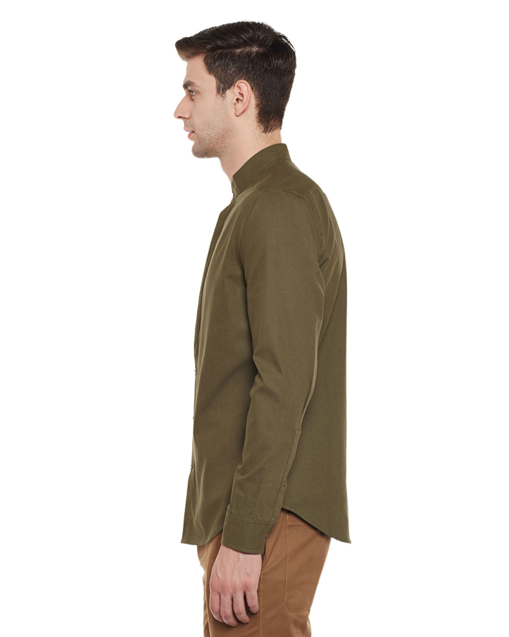 olive shirt men