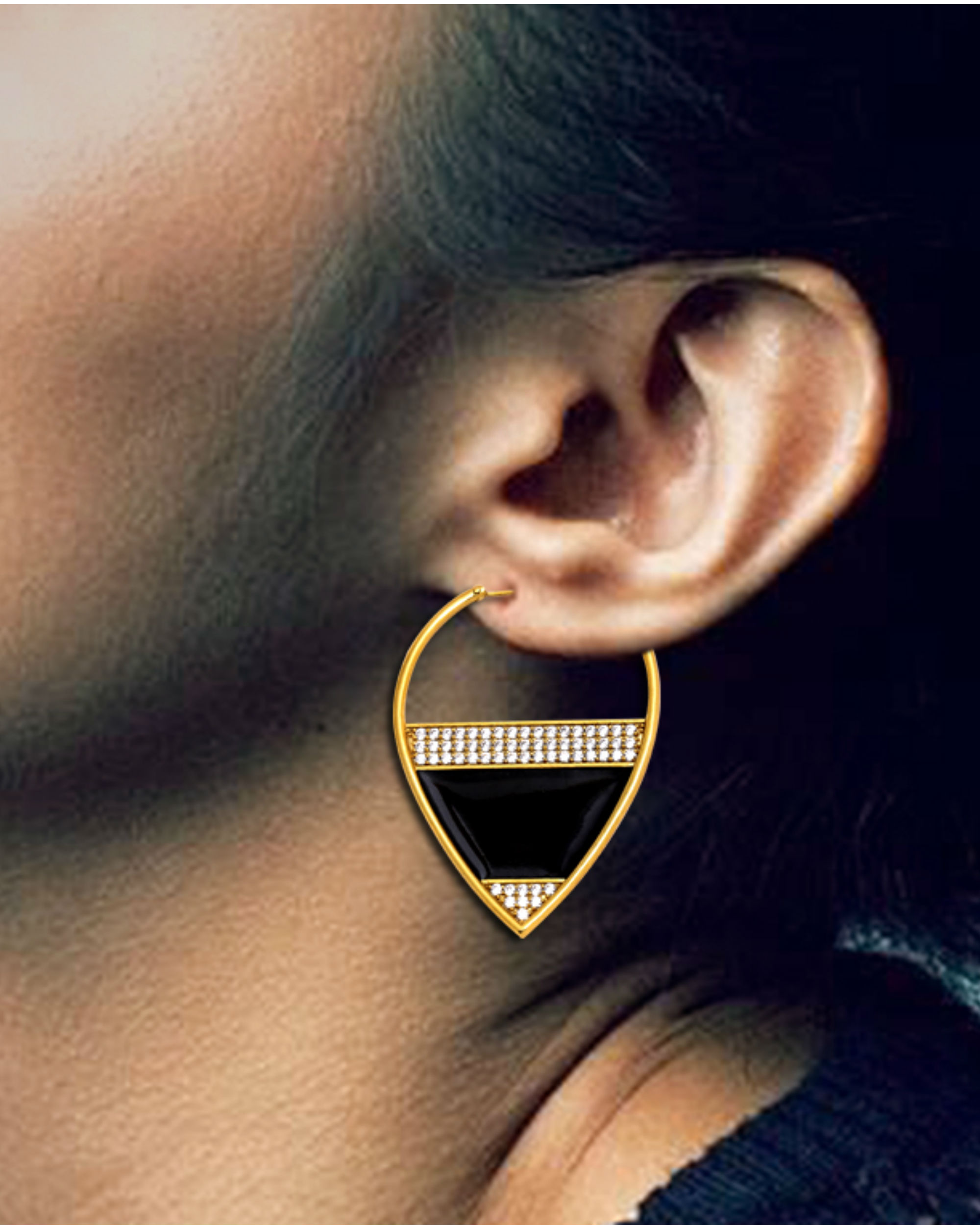 Tinsel Earrings by Loupe The Secret Label