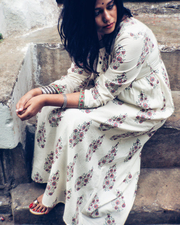 Block print kashish dress 2