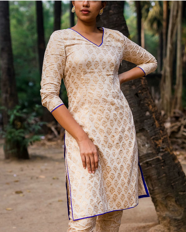 Gold print royal set 1