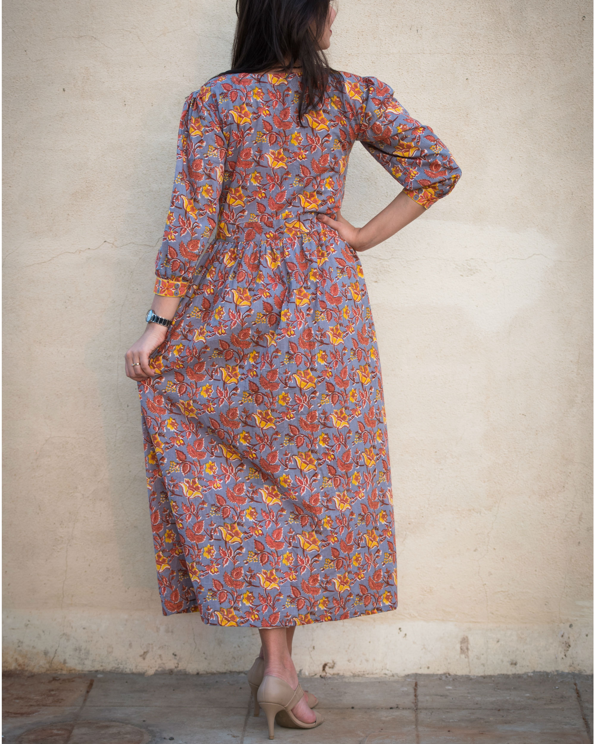 garden party wrap dress